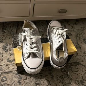 Brand New Converse Chuck Taylor All Star Low “Gunmetal”